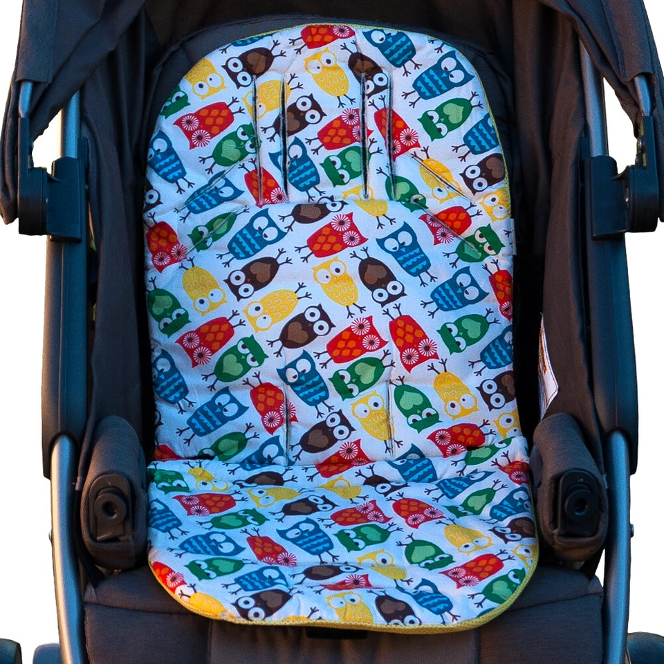 Cojín de asiento de malla de aire 3D de algodón para cochecito de bebé, asiento de coche para todo tipo de clima Foto 1 de 1