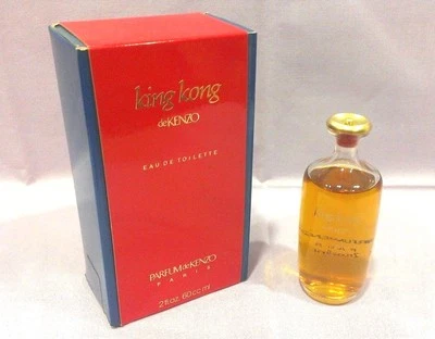 KING KONG KENZO WOMAN DAMEN EAU DE TOILETTE SPLASH 60 ML. VINTAGE RARE RAR