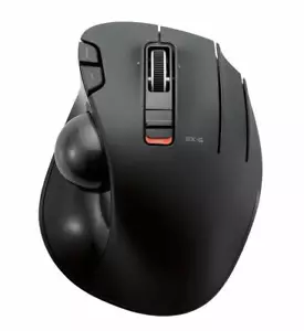 ELECOM M-XT3DRBK Wireless Trackball Mouse 6-Button with Smooth Tracking Functio - Picture 1 of 5