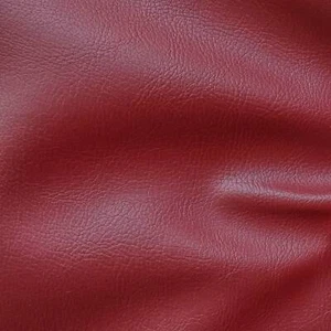 54" Wide Maroon Faux Leather By The Yard, 1 Yard 540 GSM 0.8mm Thickness - Picture 1 of 3