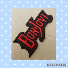 🇨🇦 Bon Jovi Metal Rock  Embroidered Patch  Sew On/stick On Cloth/new 🇨🇦 #2
