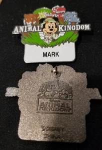 Disney Pin 29331 MARK WDW Animal Kingdom Name pin (2003) - Picture 1 of 12