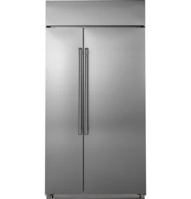Café 48" CSB48WP2NS1 Smart Built-In Side-by-Side Refrigerator - Image 1 of 4