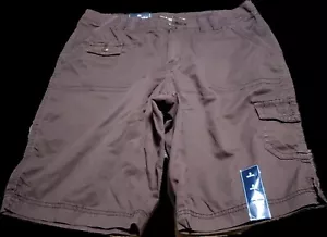 Pantalones cortos para mujer St John's Bay marrón 100 % algodón bolsillo bermudas ~ 8 M3020 - Imagen 1 de 12