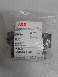 ABB ASEA BROWN BOVERI 1SFA611610R1020 NOS Contact Block MCB-02 - New - Lot of 10 - Picture 1 of 4