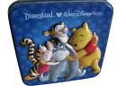 Disney Winnie the Pooh & Friends Storage Tin Box Colorful Embossed Figural
