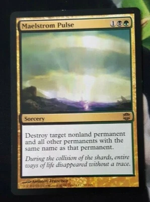 Maelstrom Pulse MTG Alara Reborn Rare Sorcery Heavily Played x1 OC1 - Image 1 of 4