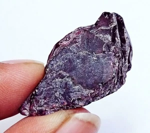 Natural Red Garnet Rough Loose Gemstone 39.05 Ct With Free Gift - Picture 1 of 7