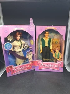 Vintage 1997 Galoob Anya & Dimitri - Together In Paris Dolls - Picture 1 of 20