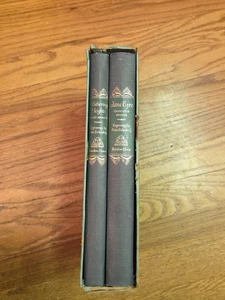 Jayne Eyre & Wuthering Heights Random House 1943 Folio Set, Illustrations - Picture 1 of 12