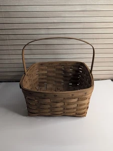 Vintage Longaberher 1985 Basket With Handle Great Condition  - Picture 1 of 16