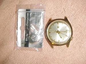 1969 ACCUTRON - BEAUTIFUL - 14K GOLD FILLED - LIGHT USE - NEW BATTERY RUNS SUPER - Picture 1 of 8