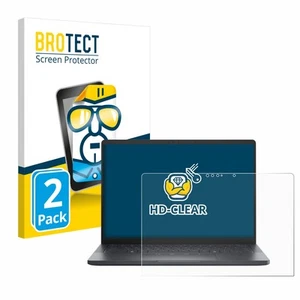 2x Display Schutz Folie für Dell Pro 13 Premium Zubehör Transparent - Afbeelding 1 van 6