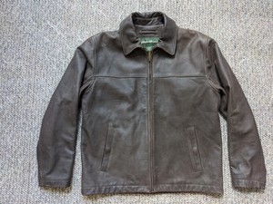 Eddie Bauer Leather Outer Shell Coats 