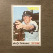 1970 TOPPS BASEBALL YOU PICK #1 - #200  EX/EXNM  COMPLETE YOUR SET FREE SHIPPING