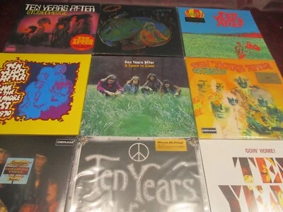 TEN YEARS AFTER SPACE IN TIME ROCK + FILLMORE + S/T + STONEDHENGE WATT 12 LP SET - Image 1 of 2