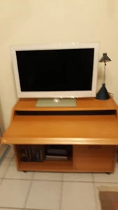 PC-Schreibtisch Buche hell - Bild 1 von 2