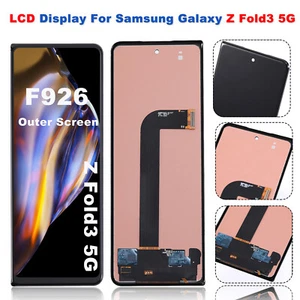 Conjunto de repuesto de pantalla LCD exterior Incell para Galaxy Z plegable 3 5G F926 - Imagen 1 de 8