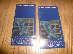 1984 Buick Electra Exterior Factory Color Chip Paint Samples Booklets - 2 for 1 - Picture 1 of 4