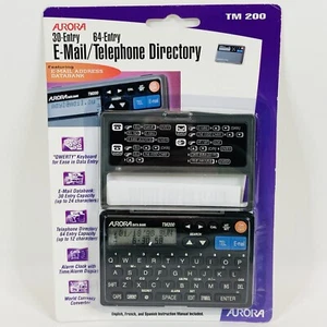 Aurora TM200 organisateur annuaire de téléphone e-mail convertisseur de monnaie mondiale - Photo 1 sur 9