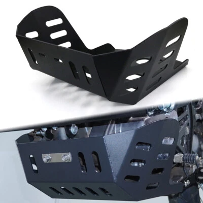 Aftermarket Fit For 1987-2018 Kawasaki KLR650 Black Aluminum Skid Plate Guard - Image 1 of 4