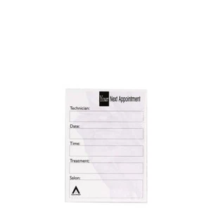 Agenda Salon Concepts Nail Appointment Cards AP8N x100 - Picture 1 of 1