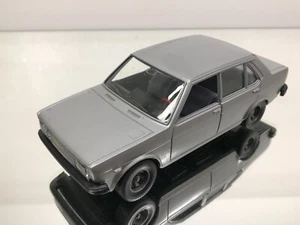 BBURAGO 0140 FIAT 131 SEDAN -SILVER METALLIC 1:24- GOOD CONDITION - 493 - Picture 1 of 6