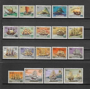 COOK ISLANDS/PENRHYN 1984 SG 337/355 MNH - Picture 1 of 1