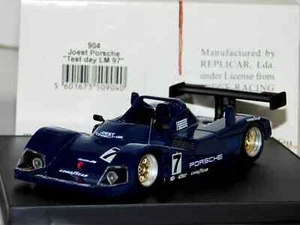PORSCHE WSC #7 JOEST TEST DAY LE MANS 1997 TROFEU 904 1:43 - Picture 1 of 5
