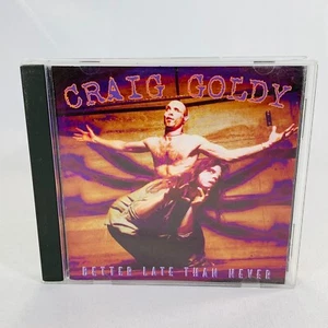 Craig Goldy Better Late Than Never 1995 CD Dio Guiffria Heavy Metal Shrapnel - Foto 1 di 8