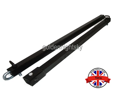 NUEVO Pro Towing Straight Bar Vehicle Recovery Pole Heavy Duty Tow 3.5 Ton Car Van Foto 1 de 2