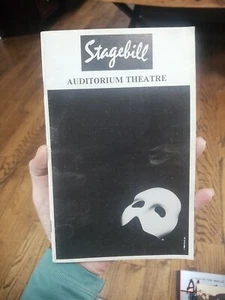 Stagebill Auditorium Theatre Chicago Phantom of the Opera Sept. 1990 Playbill #3 - Picture 1 of 3