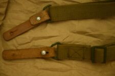 Genuine Chinese SKS Type 56 81 Rifle Sling with Leather Strap NOS