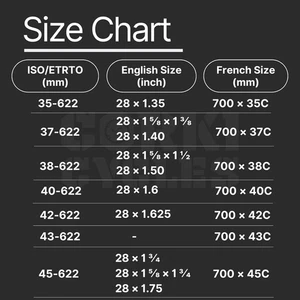 Tube Intérieur Pneu Vélo 700c Remplacement pour Vélo de Route 28 Pouces Premium Lourd... - Photo 1/1
