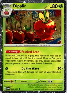 Dipplin Cosmos Holo 018/167 SV06: Twilight Masquerade Uncommon - NM - Picture 1 of 2