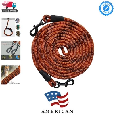 Correa larga de cuerda de amarre para perros, 8 pies 12 pies 20 pies 30 pies 50 pies 75 pies... Foto 1 de 4