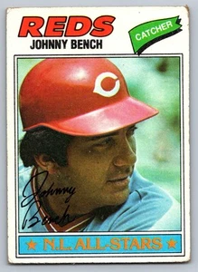 1977 Topps #70 Johnny Bench Cincinnati Reds - Picture 1 of 3