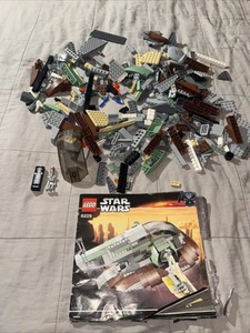 Lego Star Wars SLAVE 1 6209 Incomplete Some Mini Figures - Picture 1 of 3