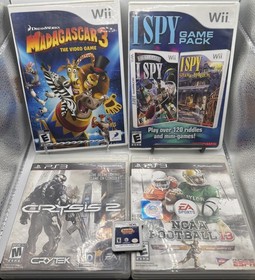 Video Game Lot Playstation Xbox Nintendo Untested