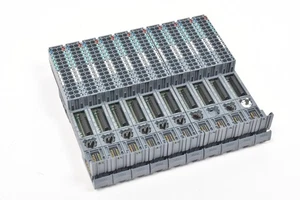 Siemens 6ES7193-6BP20-0BA0 - 10 Piece Bundle - BaseUnit - Good Condition - Picture 1 of 4