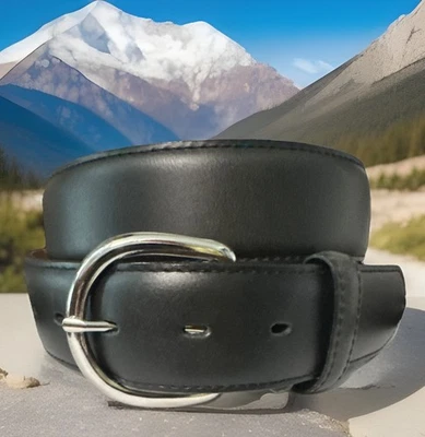 Cinturón Silver Creek CLÁSICO OCCIDENTAL Talla 34 Hecho en EE. UU. 🇺🇸 con Cuero EE. UU. NUEVO CON ETIQUETAS Foto 1 de 4