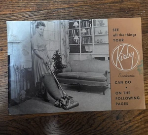 Kirby Vacuum Cleaner Sanitronic Owners Manual - Vintage 1960's Book - Picture 1 of 7