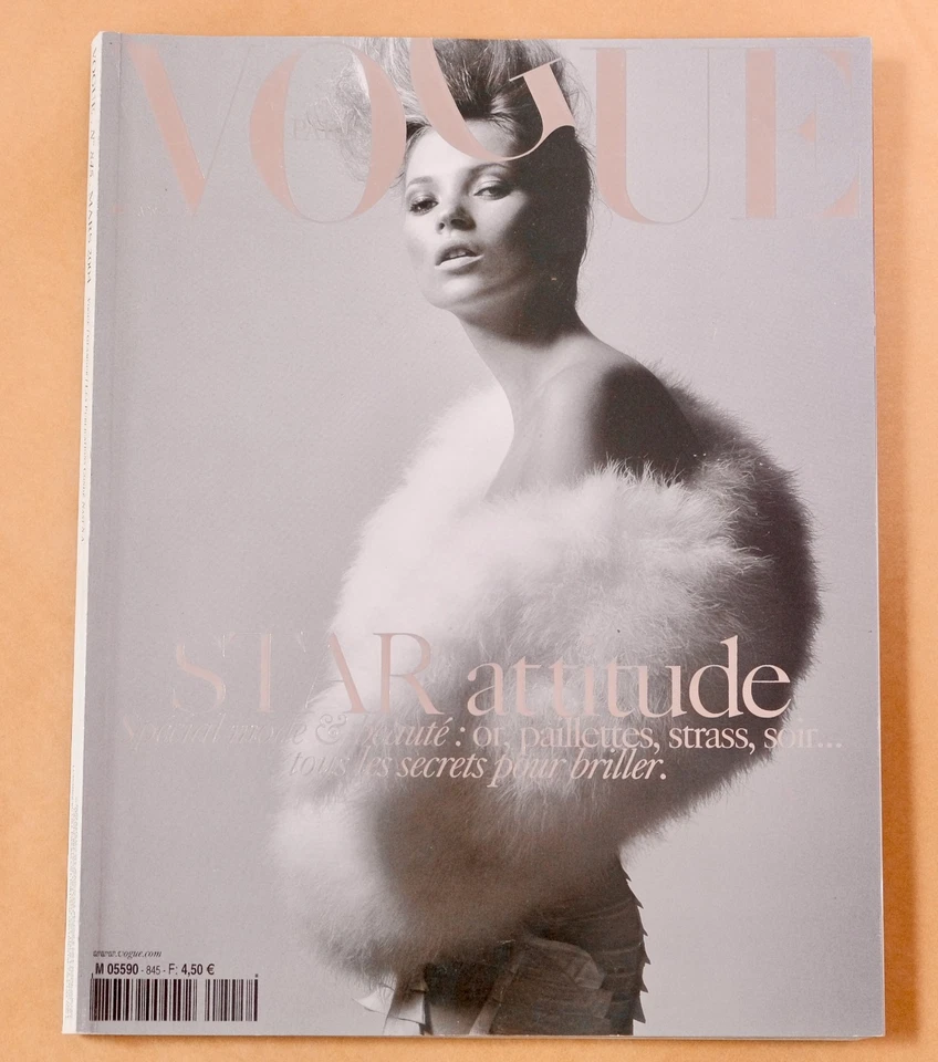 Kate Moss GISELE Alexander McQueen PARÍS VOGUE Marzo 2004 Daria Werbowy TESTINO Foto 1 de 4