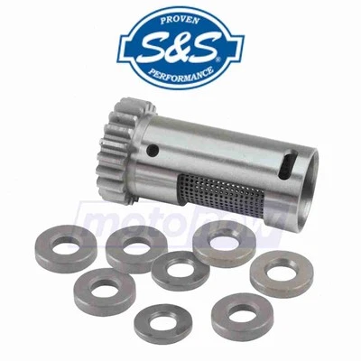 S&S Cycle Breather Gear Kit for 1994-1996 Harley Davidson FLSTN Heritage vc Foto 1 de 4