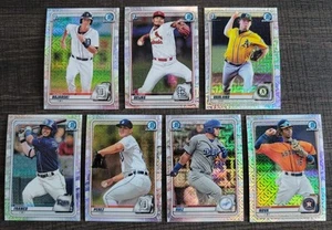 Lote de 7 - 2020 Bowman Chrome Baseball - TODAS LAS TARJETAS REFRACTOR MOJO 1st Bowman RC - Imagen 1 de 4