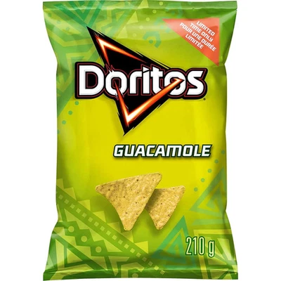 Doritos Guacamole Tortilla Chips - Creamy Avocado Flavor 210g - Image 1 of 4