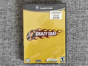RARE CRAZY TAXI NINTENDO GAMECUBE 2001 BRAND NEW SEALED COMPLETE MANUALS NTSC - Picture 1 of 4