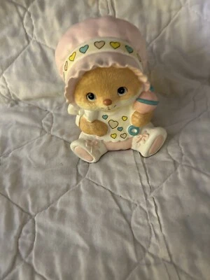 Nuevo banco de estatuillas Enesco 1983 cosquillas, el oso Foto 1 de 4