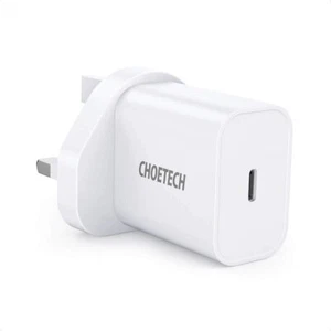 18W USB C Wall Charger Adapter Power Delivery 3.0 Fast Charge Compatible WHITE - Picture 1 of 7
