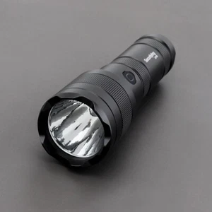 SecurityIng 600 Lumens LED Flashlight Rechargeable Torch Waterproof for Camping - Picture 1 of 6